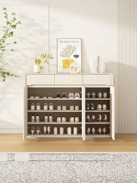 Lacquered Shoe Cabinet D2